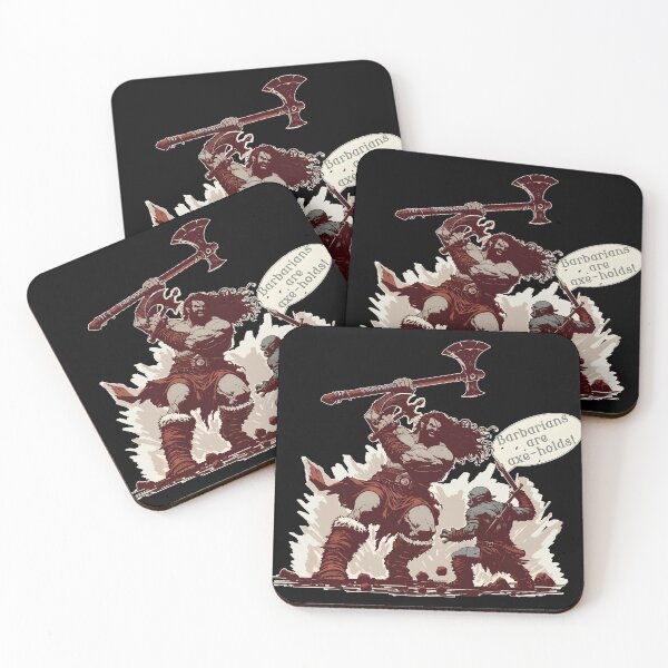 Item preview, Barbarians are Axe-Holds designed and sold by JoseloRochaArt.