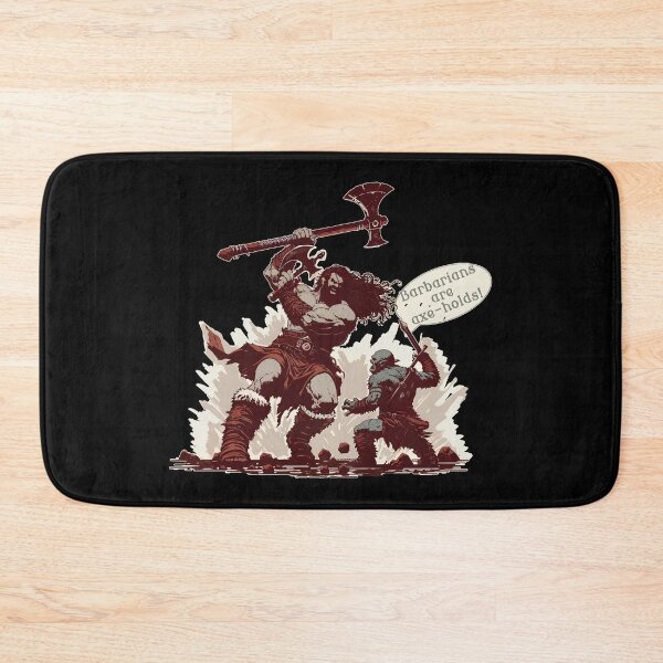 Item preview, Barbarians are Axe-Holds designed and sold by JoseloRochaArt.