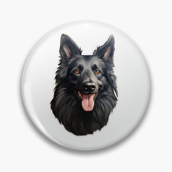 Item preview, Cute Belgian Shepherd Dog Groenendael Mom Dad Guardian Angel Best Friend Doggie Paw designed and sold by SMARTKIT  DESIGNAGENCY.