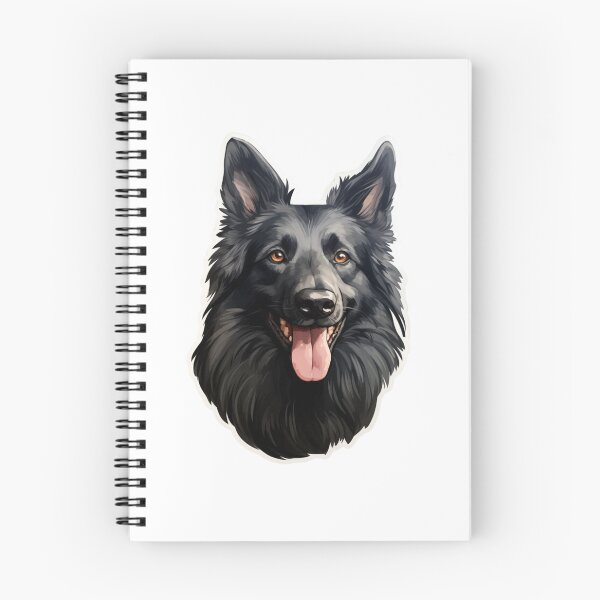 Item preview, Cute Belgian Shepherd Dog Groenendael Mom Dad Guardian Angel Best Friend Doggie Paw designed and sold by SMARTKIT  DESIGNAGENCY.