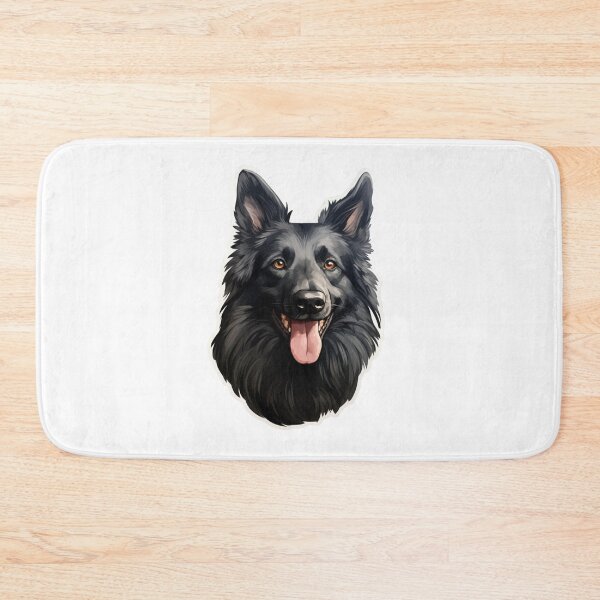 Item preview, Cute Belgian Shepherd Dog Groenendael Mom Dad Guardian Angel Best Friend Doggie Paw designed and sold by SMARTKIT  DESIGNAGENCY.