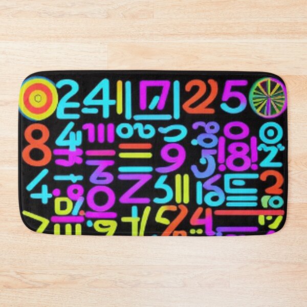 Item preview, Abstract Classic Vintage Numbers Art designed and sold by TheDarkWardrobe.