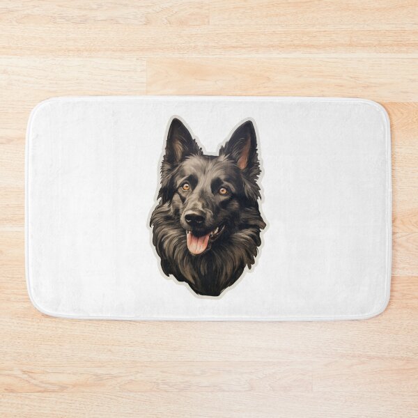 Item preview, Cute Belgian Shepherd Dog Groenendael Mom Dad Guardian Angel Best Friend Doggie Paw designed and sold by SMARTKIT  DESIGNAGENCY.