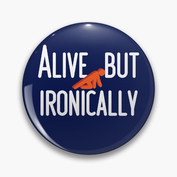 Item preview, Funny t shirt Alive but ironically designed and sold by Starry night Cherry blossom.