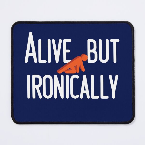 Item preview, Funny t shirt Alive but ironically designed and sold by Starry night Cherry blossom.