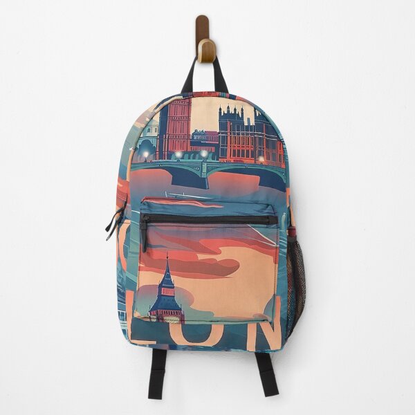 Item preview, Retro London Illustration designed and sold by nomiraclehere.