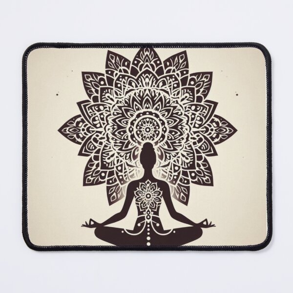 Item preview, bstract Yoga Canvas Wall Art Silhouette Artwork Yoga Pose Wall Art Yoga Studio Decor designed and sold by tsgayathri.