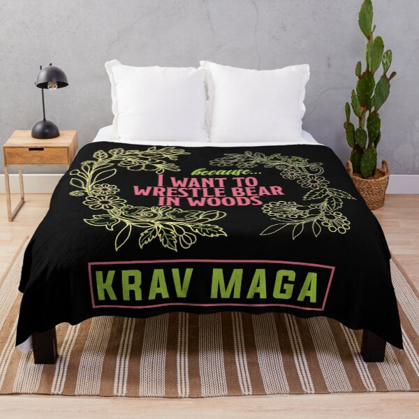 Item preview, Wrestle Bear in Woods - Krav Maga - COLOR designed and sold by printthisslogan.