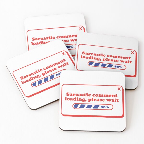 Item preview, Sarcastic Comment Loading designed and sold by UmutK.
