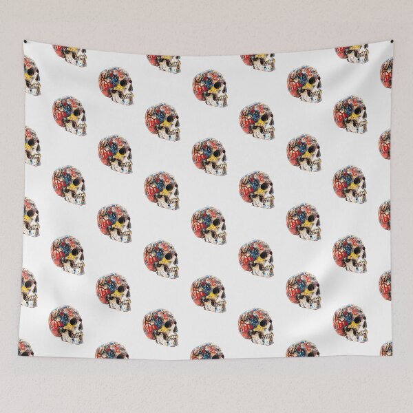 Item preview, Graffiti Skull Art Print- Urban Street Style designed and sold by 33wolvesdesigns.