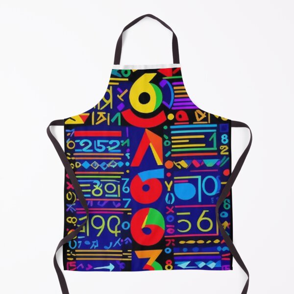 Item preview, Abstract Classic Vintage Numbers Art designed and sold by TheDarkWardrobe.