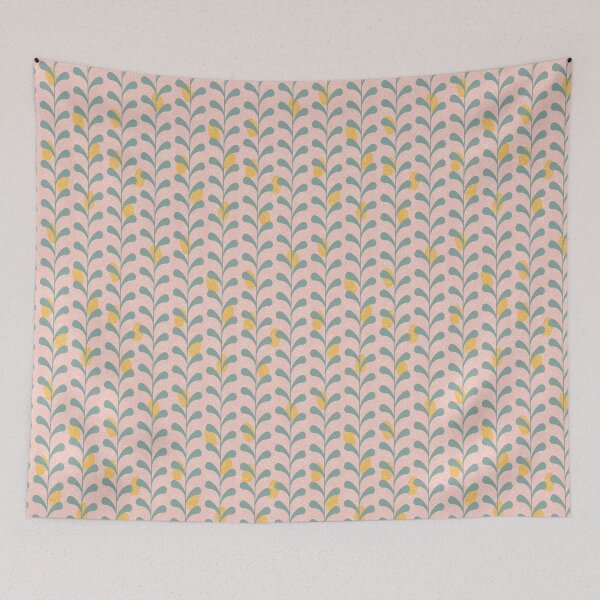 Item preview, Spring Vines Herringbone || Seamless Pattern designed and sold by Stacey Spivak.