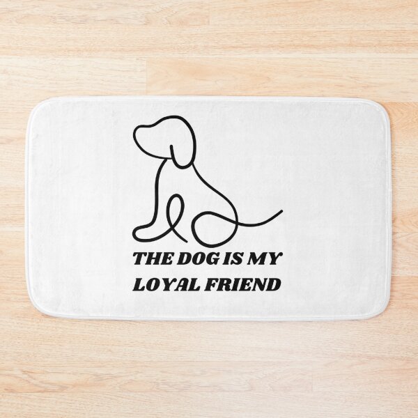 Item preview, the dog is my loyal friend designed and sold by Azozytshirt.
