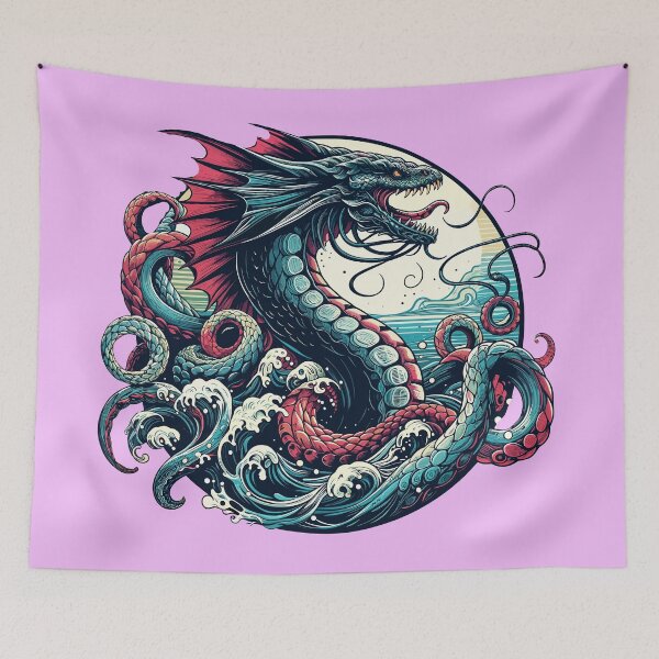 Item preview, Aquatic Dragon designed and sold by TaruHonu.