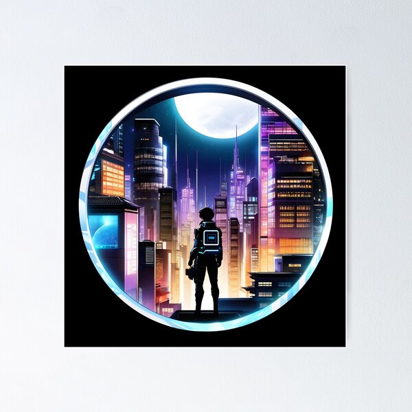 Artikelvorschau, Sci-Fi City NightScape 2 entworfen und verkauft von RUYNS.