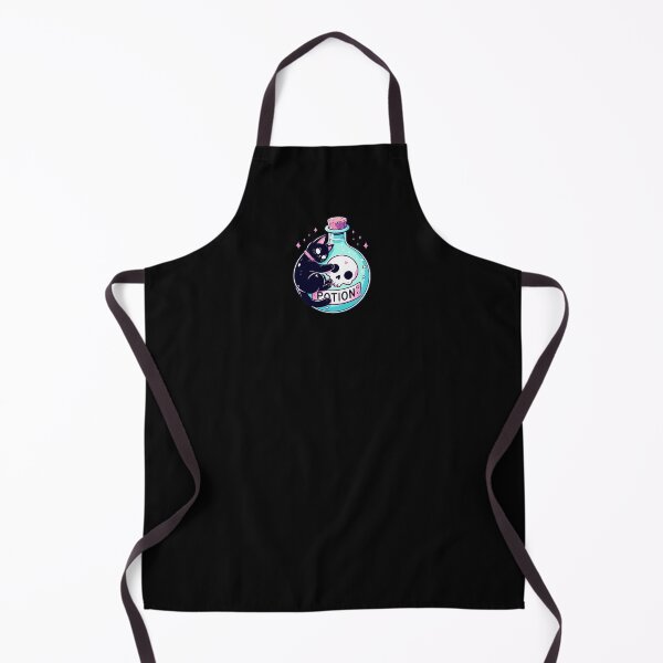 Item preview, Kawaii Black Cat, Death Potion designed and sold by TomFrontierArt.