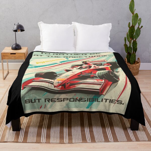 Item preview, Formula One - I'd rather be at the racetrack... but responsibilities. designed and sold by Marcin Kulka.