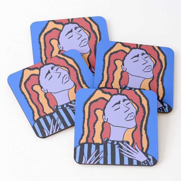 Item preview, Ladies with Brows-Striped Sweater designed and sold by PinchaBoho.