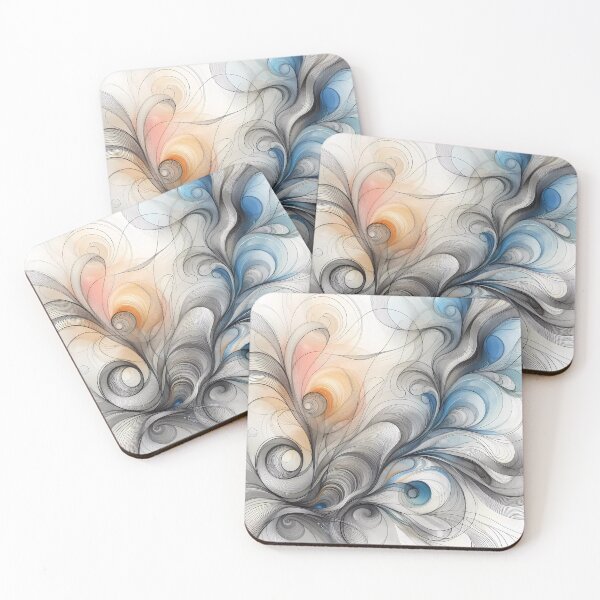 Item preview, Swirly pattern design.  designed and sold by ShazellArt.