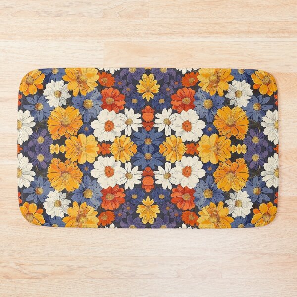 Item preview, Waterproof flowers. Retro Groovy pattern. designed and sold by AnnDart.