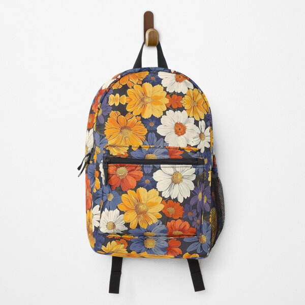 Item preview, Waterproof flowers. Retro Groovy pattern. designed and sold by AnnDart.