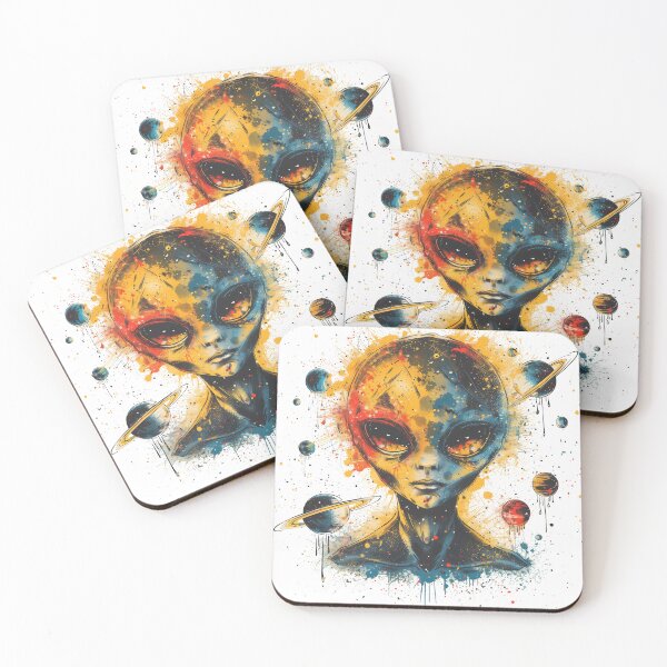 Item preview, Alien and planets. designed and sold by InfinityCircle.