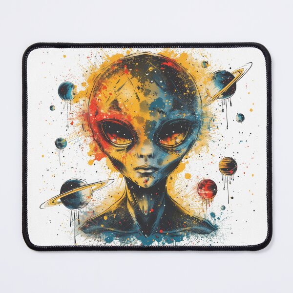 Item preview, Alien and planets. designed and sold by InfinityCircle.