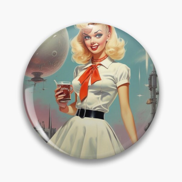 Item preview, 1950's Pin-Up Girl designed and sold by HeavyMetalGoods.