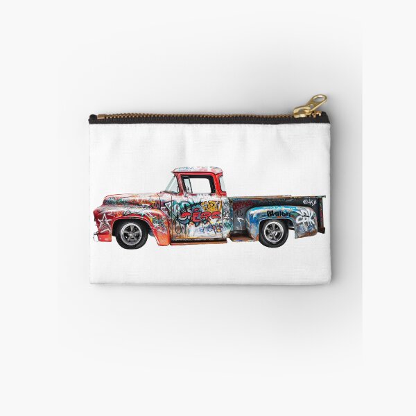 Item preview, Graffiti Vintage F100 Art Print - Retro Street Style designed and sold by 33wolvesdesigns.