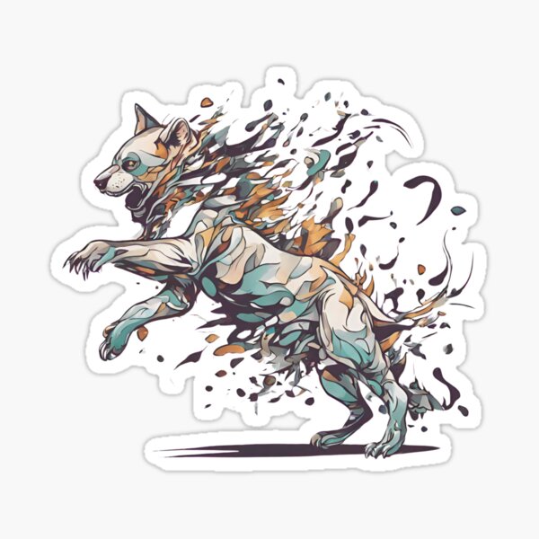 Item preview, chaotic animal  designed and sold by stylishshowcase.