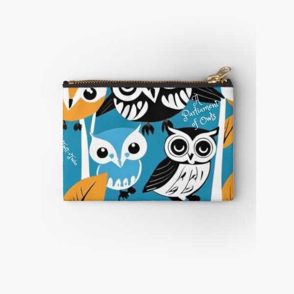 Item preview, A Parliament of Owls colourful Scandinavian-inspired vintage design designed and sold by saywhatcreative.