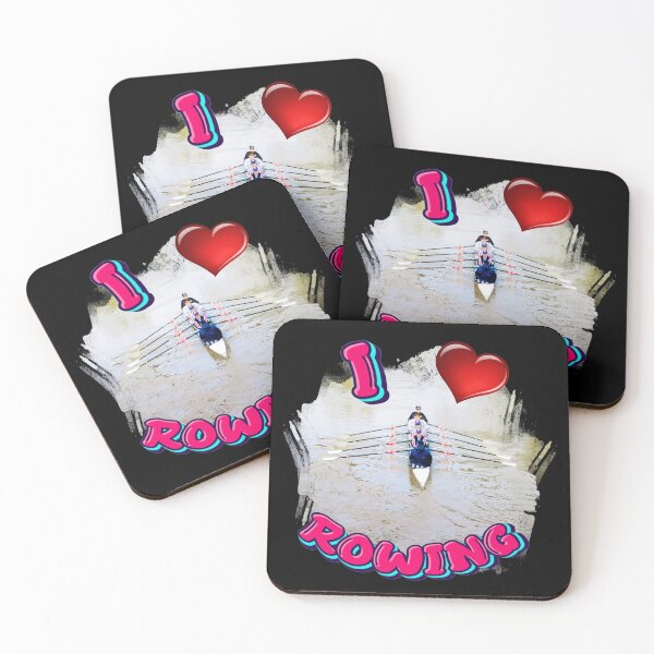 Item preview, I Love Rowing - Do what you Love, Rowing! on Pink designed and sold by Michael van der Hoorn.