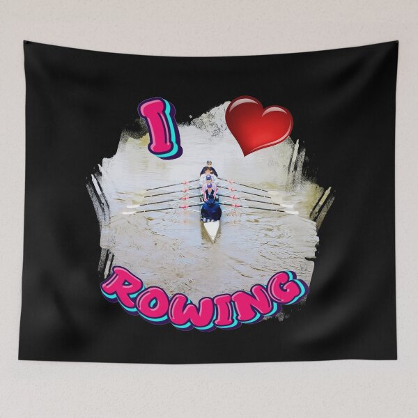 Item preview, I Love Rowing - Do what you Love, Rowing! on Pink designed and sold by Michael van der Hoorn.