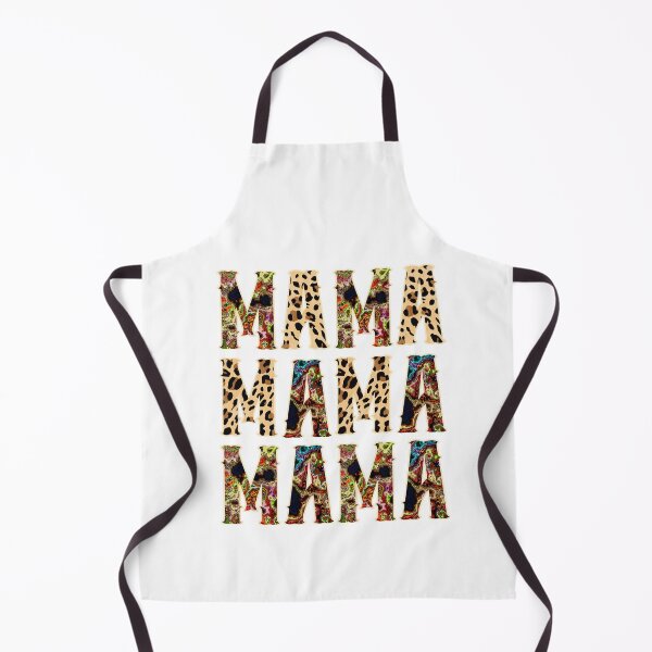 Item preview, Mama, Retro Mixed Color Splash Leopard Print Design designed and sold by Raise2Shine.