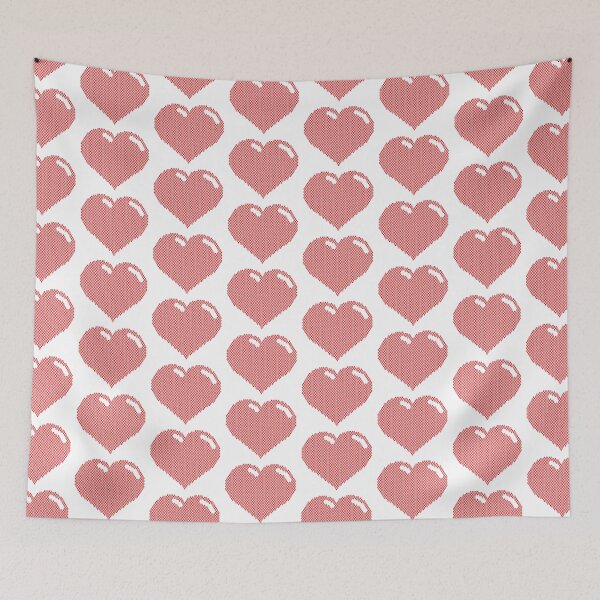 Item preview, Retro Printer Heart (Simply Red) designed and sold by M-Greco.