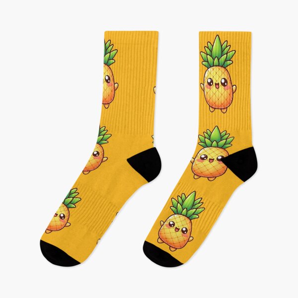 Item preview, Cute Anthropomorphic Pineapple designed and sold by Delamoon.