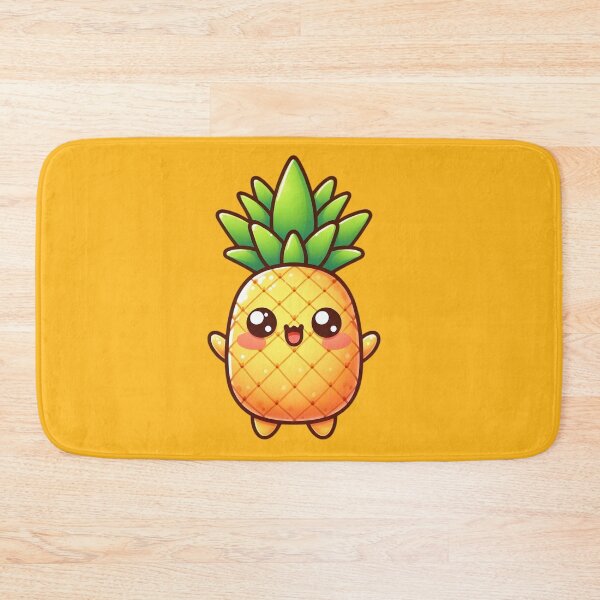 Item preview, Cute Anthropomorphic Pineapple designed and sold by Delamoon.