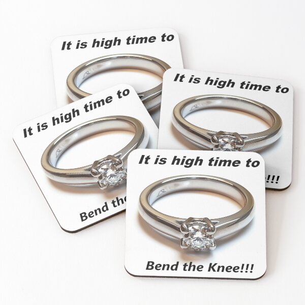 Item preview, Bend the Knee design designed and sold by BartHugoKnight.