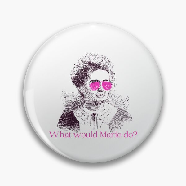 Item preview, What would Marie do? Love on the brain (pink version) designed and sold by brendainthesky.