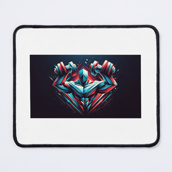 Item preview, GYM powerlifting logo designed and sold by Origami-BA.