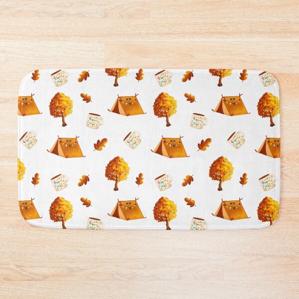 Item preview, Camping autumn pattern designed and sold by stsuzirya.