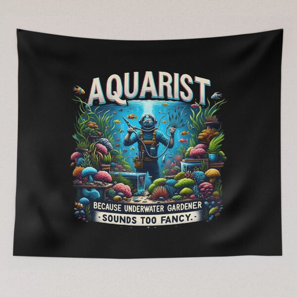 Item preview, Camisa Aquascaping - Jardinero subacuático designed and sold by FinFriends.