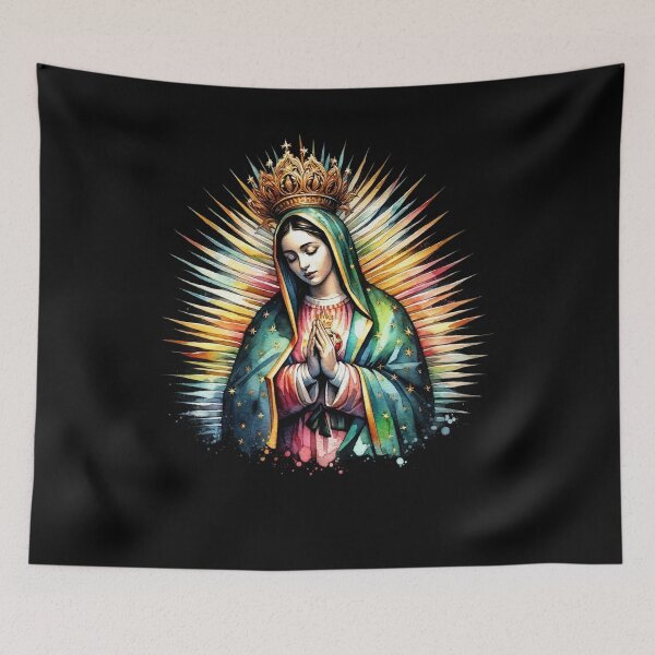 Item preview, Our Lady Of Guadalupe Saint Mary Powerful Symbol Mother Mary designed and sold by Chmielayka.