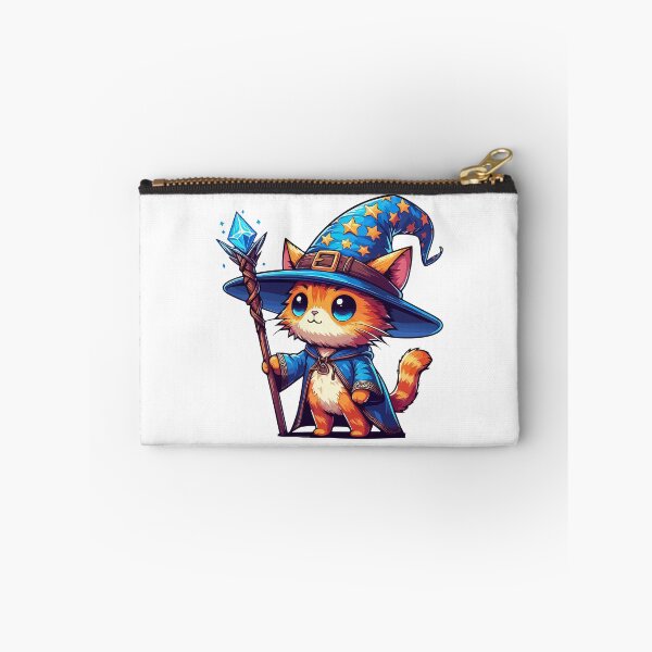 Item preview, Kawaii Ginger Wizard Cat designed and sold by TomFrontierArt.