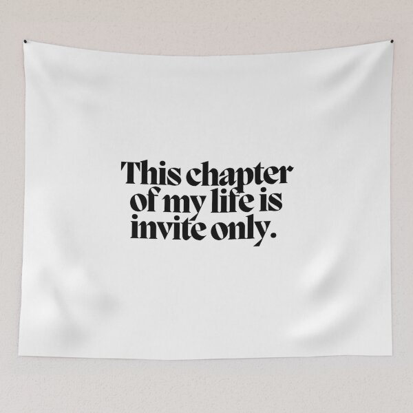 Item preview, This chapter of my life is invite only.  designed and sold by CharmStudio.