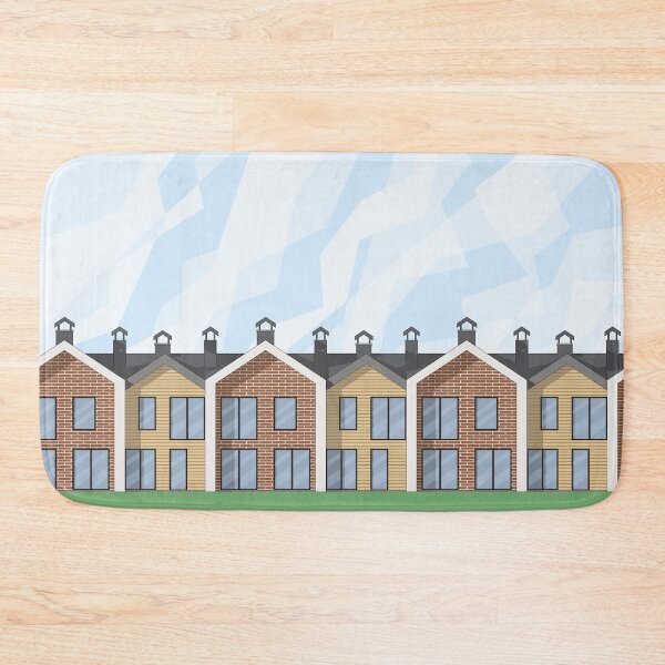Item preview, Architectural two story townhouse blueprints and drawings designed and sold by Familyshmot.