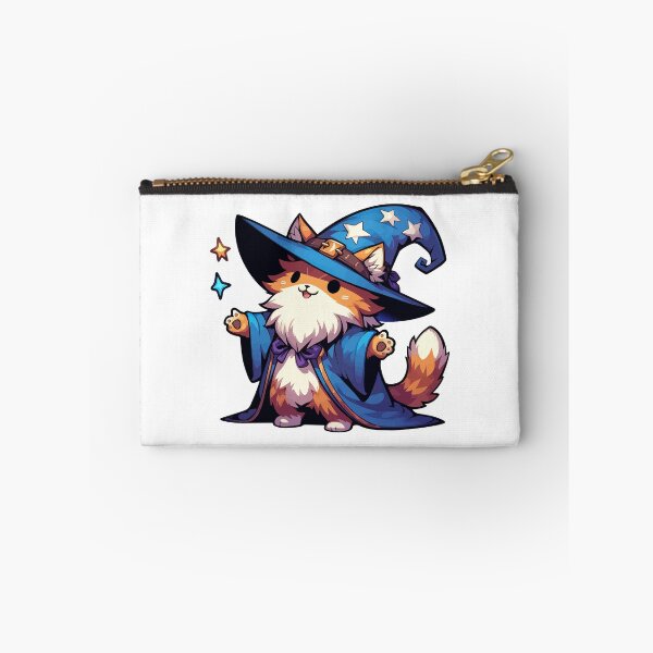 Item preview, Kawaii Ginger Cat Wizard designed and sold by TomFrontierArt.