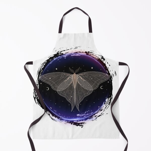 Item preview, Galactic Lunar Moon Moth designed and sold by WildWoodlandWitch.