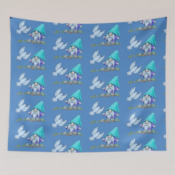 Item preview, Peace Dove and Gnome designed and sold by SarahCD13.