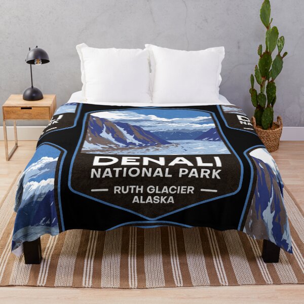 Item preview, Denali National Park Ruth Glacier designed and sold by JordanHolmes.